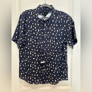 Banana republic short sleeve button up